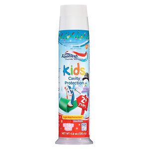 Aquafresh Kids Cavity Protection Fluoride Toothpaste Bubblemint image