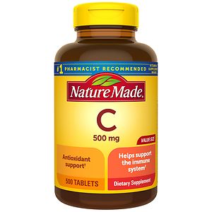 Nature Made Vitamin C 500 mg Dietary Supplement Caplets image