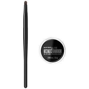 Maybelline Lasting Drama by EyeStudio Gel Eyeliner, Blackest Black 950