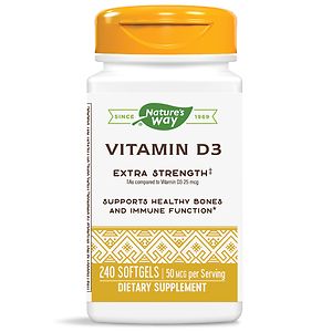 Nature's Way Vitamin D3 2000 IU
