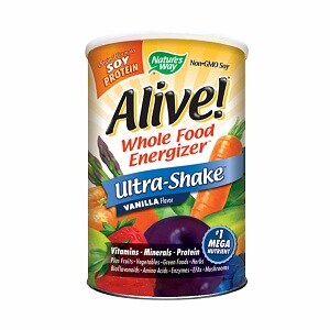 Nature's Way Alive! Whole Food Energizer Ultra Shake Dietary Supplement Vanilla image