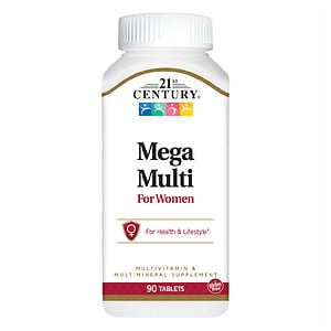 21st Century Mega Multi for Women, Multivitamin & Multimineral image