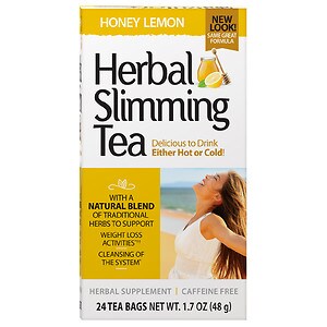 21st Century Herbal Slimming Tea, Honey Lemon