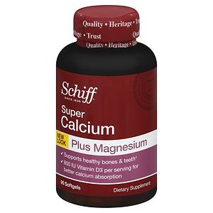 Schiff Super Calcium Magnesium with Vitamin D, Softgels image