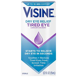 Visine Tired Eye Relief Lubricant Eye Drops