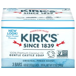 Kirk's Original Coco Castile Bar Soap, Original