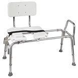Bariatric Heavy-Duty Sliding Transfer Bench with Cut Out Seat - 400 lb Capacity wag-Bariatric Heavy-Duty Sliding Transfer Bench with Cut Out Seat - 400 lb Capacity