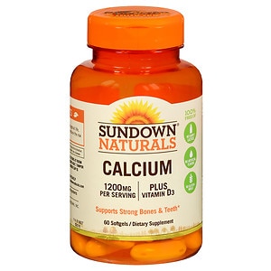 Sundown Naturals Liquid-Filled Calcium, Softgels image