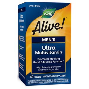 Nature's Way Alive! Once Daily Men's Ultra Potency Multivitamin