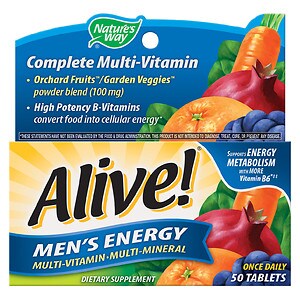 Nature's Way Alive! Men's Energy Multivitamin Multimineral Tablets image
