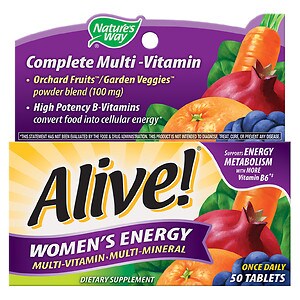 Nature's Way Alive! Women's Energy Multivitamin Multimineral Tablets image