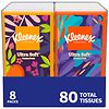 Kleenex Pocket Pack Facial Tissue, 8 ea