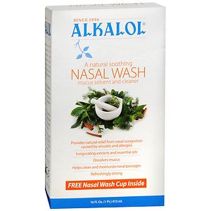 Alkalol Nasal Wash Mucus Solvent and Cleaner