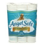 Angel Soft Bath Tissue, Double Roll, Unscented