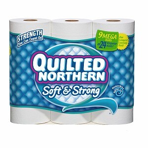Quilted Northern Bath Tissue, Soft & Strong, Mega Roll
