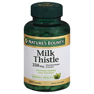 Nature's Bounty Milk Thistle, 250mg, Capsules