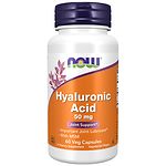 NOW Foods Hyaluronic Acid with MSM, Vegetarian Capsules