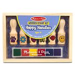 Melissa and Doug Happy Handle Stamp Set Ages 4+