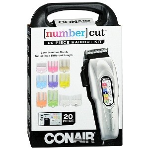 Conair Number Cut 20-Piece Haircut Kit, Model HC408