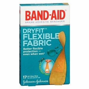 Band-Aid Dryfit Flexible Fabric Bandages, 7/8