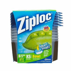 Ziploc Extra Small Bowl Containers, Extra Small