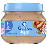 Gerber Baby Food, Chicken & Chicken Gravy
