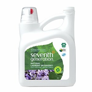Seventh Generation Natural 2X Concentrated Liquid Laundry Detergent, 99 Loads, Blue Eucalyptus & Lavender