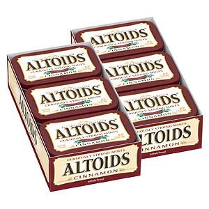 Altoids Curiously Strong Mints (12 Tins), Cinnamon