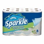Sparkle Paper Towels with Thirst Pockets Prints