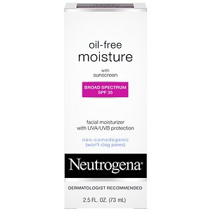 Neutrogena Oil-Free Moisture Facial Moisturizer SPF 35