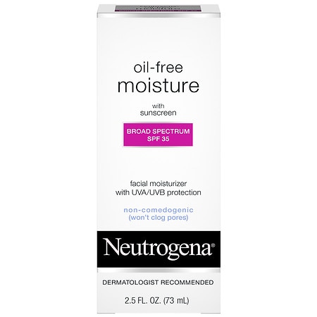 Neutrogena Oil-Free Facial Moisturizer Lotion SPF 35