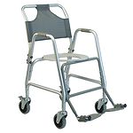 Lumex Shower Chair Aluminum With Casters-Lumex