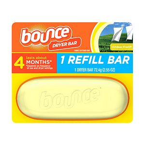 Bounce Dryer Bar Fabric Softener 4 Month Bar, Refill, Outdoor Fresh