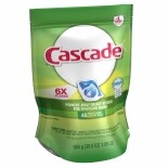 Cascade 2-in-1 ActionPacs with Dawn Dishwasher Detergent Fresh