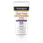 Neutrogena Clear Face Sunblock Lotion, SPF 55