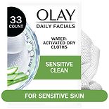 Olay 4-in-1 Daily Facial Cloths, Sensitive product image