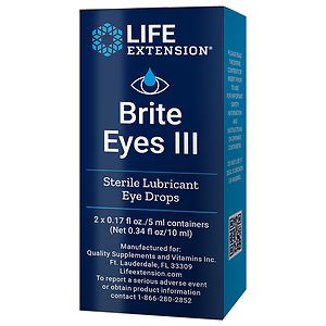 Life Extension Brite Eyes III, Vials