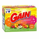 Ultra Gain with FreshLock Powder Detergent, 40 Loads Island Fresh