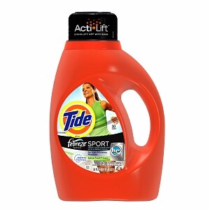 Tide Liquid Detergent plus Febreze Freshness, High Efficiency, 30 Loads, Active Fresh Scent