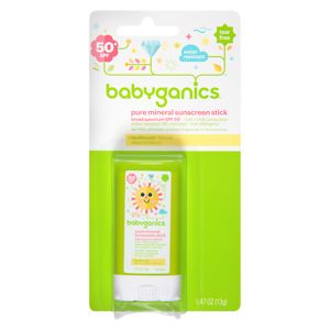 babyganics cover up sunscreen stick