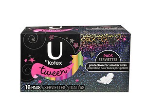 U by Kotex Tween Pads