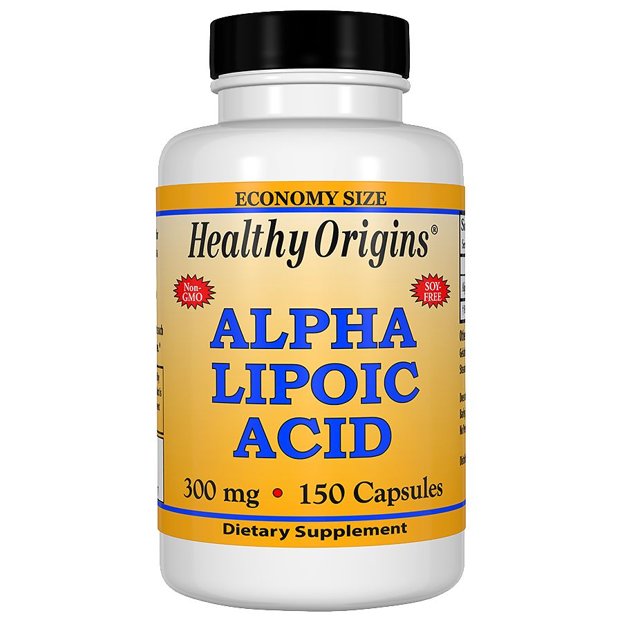 Healthy Origins Alpha Lipoic Acid, 300mg, Capsules Walgreens