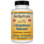 Healthy Origins Setria L-Glutathione Reduced, 500mg, Capsules