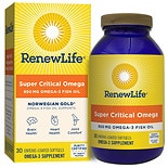 ReNew Life Norwegian Gold Super Critical Omega, Fish Gels Orange product image