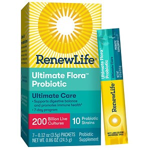 ReNew Life Ultimate Flora Super Critical, 200 Billion, Packets