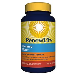ReNew Life CleanseMore Dietary Supplement Vegetarian Capsules image