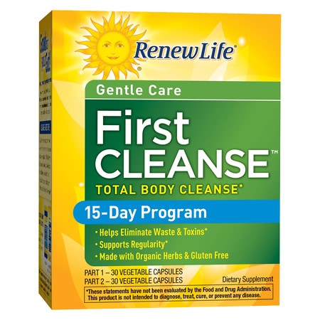 ReNew Life First Cleanse Dietary Supplement Capsules