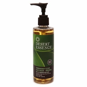 Desert Essence Thoroughly Clean Face Wash with Organic Tea Tree Oil and Awapuhi