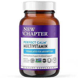New Chapter Organics Perfect Calm Multi Vitamin, Tablets