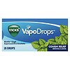 Vicks VapoDrops Cough Relief Drops Menthol Menthol Flavor